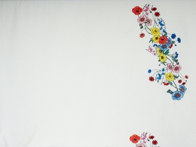 Baumwolle mit Elasthan - Jacquard-Webart - Muster