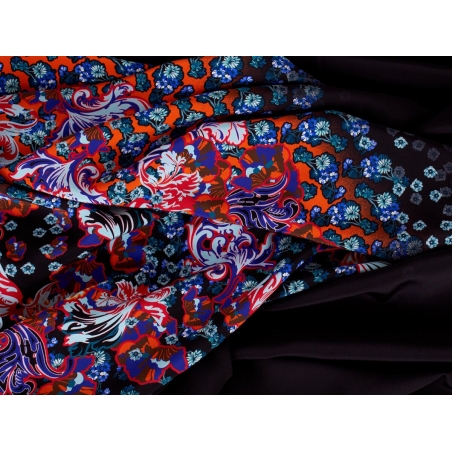 Silk signed - Onda di fiori - report