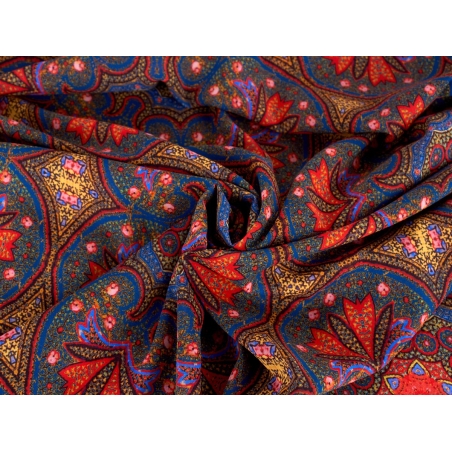 Silk fabric signed - Caleidoscopio