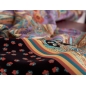 Silk signed - Ethno lilac