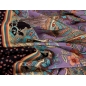Silk signed - Ethno lilac