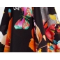 Silk signed - Farfalle on shawl - report - colors