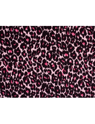 Tkanina jedwabna - Pink panter