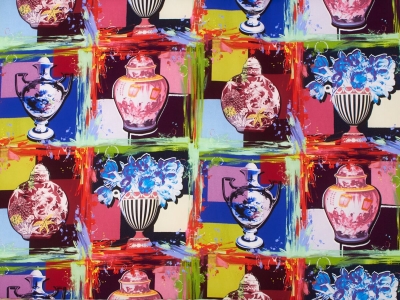 Hedvábí s podpisem - Vasollinni - ve stylu Dolce&Gabbana