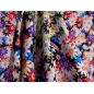 Signierte Seide - Gänseblümchen - im Missoni-Stil