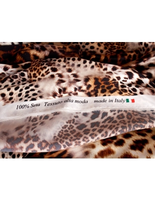 Tkanina jedwabna - Mimetico autentico - w stylu Dolce&Gabbana