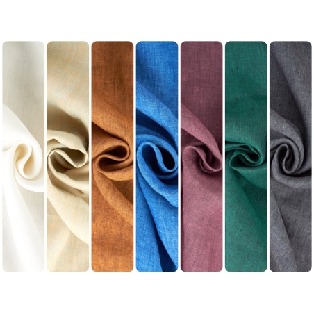Premium Linen Fabric - Puro Lino - Colors