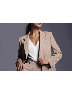 Lyocell-stof - Stripes Bottone - farver