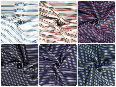 Eksklusiv silke jacquard-foring - farver