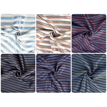 Ekskluzywna jedwabna podszewka żakardowa - kolory