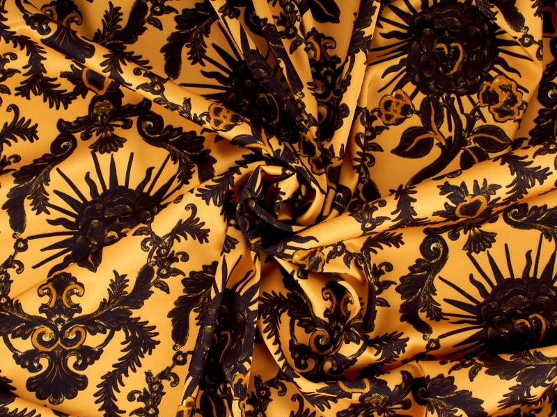 Satäng för klänning - Sunshine - i Dior-stil