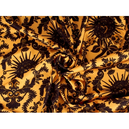 Stoff Satin für das Kleid - Sunshine - im Dior-Stil