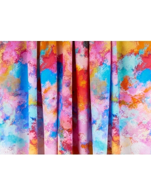 Tkanina jedwabna - Holi festival di colori