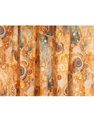 Tkanina jedwabna - Klimt - szyfon