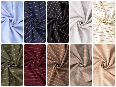 Lyocell-kangas - Stripes Bottone - värit