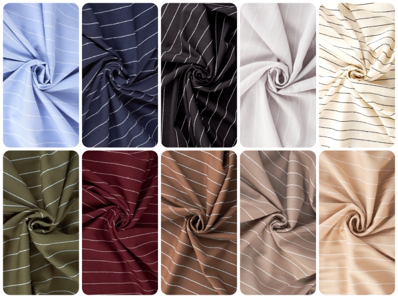 Lyocell - Stripes Bottone - kleuren