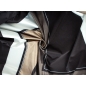 Satin de coton Rust - motif géométrique