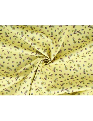 Cotton for jacket - double weave - Cookies