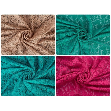 Como lace - 4 colours!