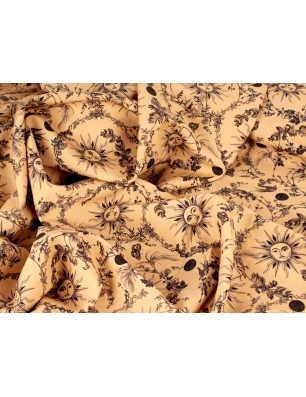 Dior-style wool dress fabric