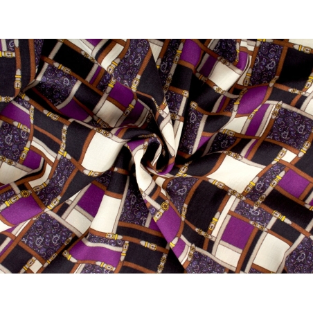 Υφασμάτινη φόδρα από μαλλί σε στυλ Louis Vuitton.