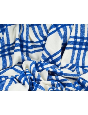 Burberry-tyylinen ruudullinen takkikangas