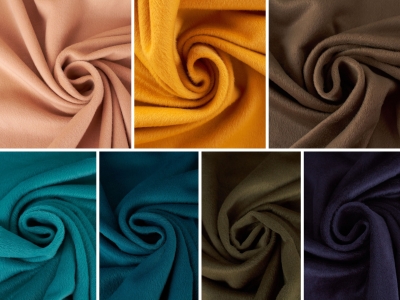 Tessuto per cappotto con pelo Top 001F - 10 colori