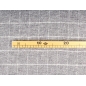 Wool flannel fabric - gray delicate checkered pattern