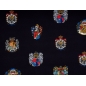 Malha de algodão com elastano - padrão no estilo Dolce&Gabbana