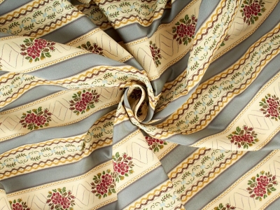 Jacquard-Bezugstoff mit Streifen Ludwika
