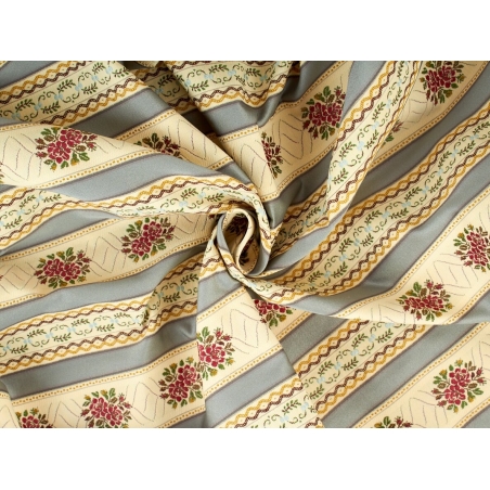 Gestreepte jacquard bekledingsstof Ludwika