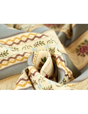 Jacquard-tyg i randigt mönster Ludwika