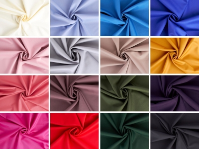 Vlna LUX - dvoustranná s lycrou - barevná škála