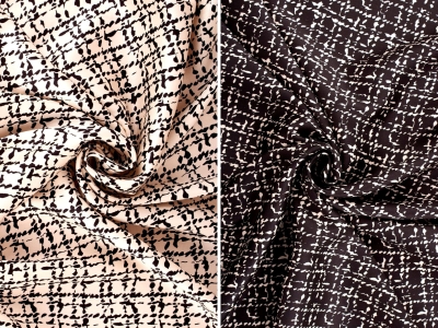 Stof Viscose Raso Foxy - De vlecht - kleuren