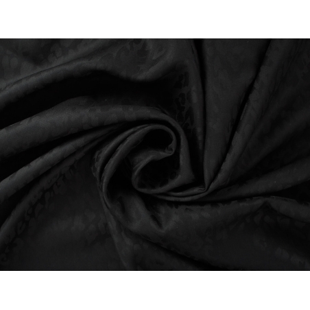 Viskose für ein Kleid - Panthermuster Jacquard