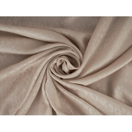 Viscose voor een jurk - panter jacquard