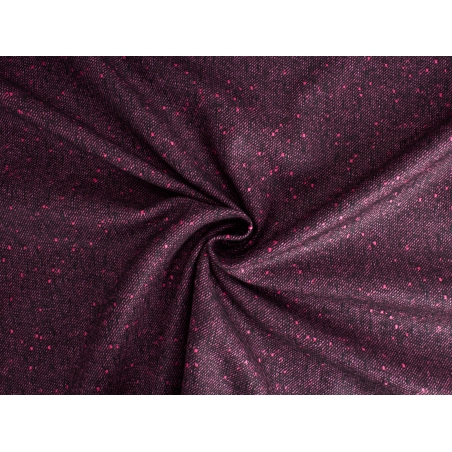 Tweed Tissu de costume en laine - rose