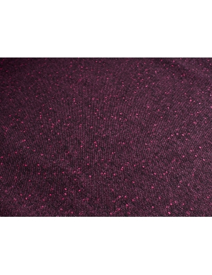 Tkanina garniturowa wełniana - Różowy tweed