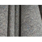 Wool fabric with silk - gray tweed in McQueen style