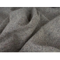 Tecido de lã com seda - tweed cinza no estilo McQueen