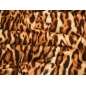 Cotton fabric in leopard print