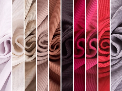 Strækstof - Ribbet strækstof