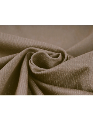 Tessuto per camicia in jeans leggero marrone chiaro.