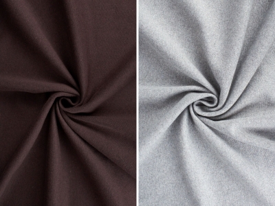 Malha de lã para vestido com elastano