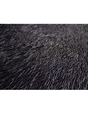Pailletten sprankelvormig op delicate tule