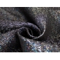 Stretch woven suit fabric with a holographic thread