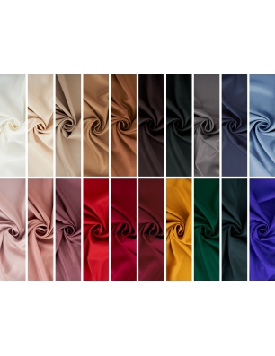 Tecido Viscose PREMIUM - Vajella - twill - gama de cores