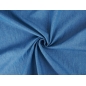 Denim chambray shirt fabric - chambray weave - softened