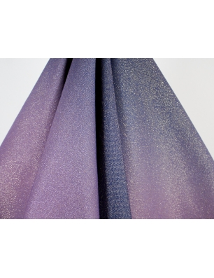 Tissu en coton - dégradé et brillance