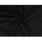 Black chiffon with silver sequins